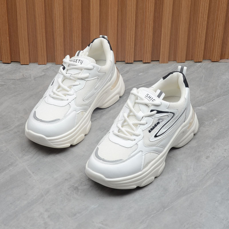 厚底老爹鞋百搭休闲运动松糕底女