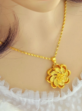 合金水波链女大气项链特价