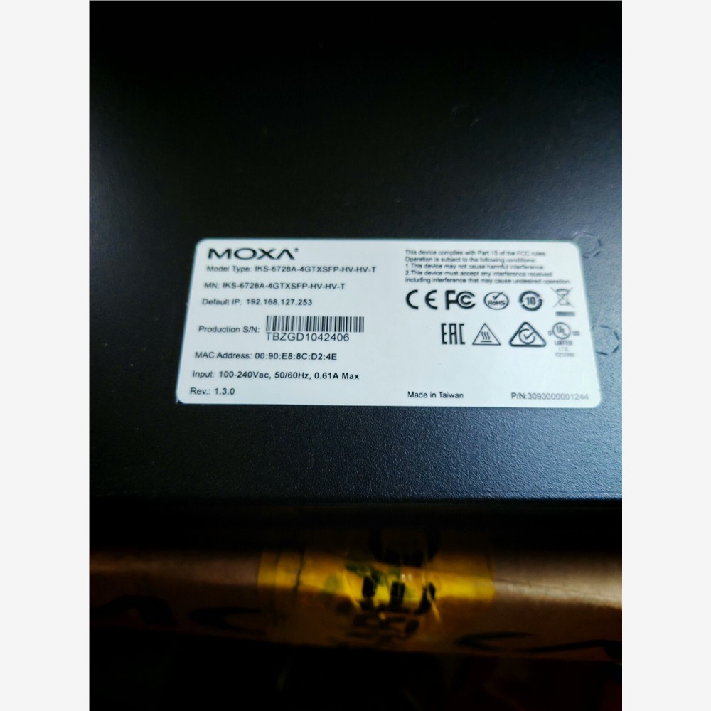 【维修】MOXA摩莎IKS-6