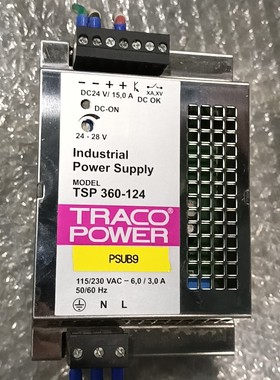 【维修】TRACO POWER工业电源TSP 360-124，24V