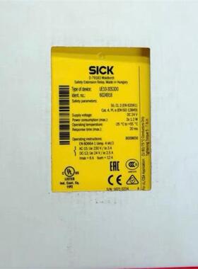 【维修】Sick UE10-3OS3D0 西克全新安全模块 6024