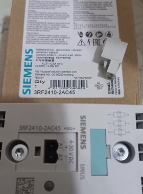 【维修】3RF2410-2AC45西门子接触器全新原装