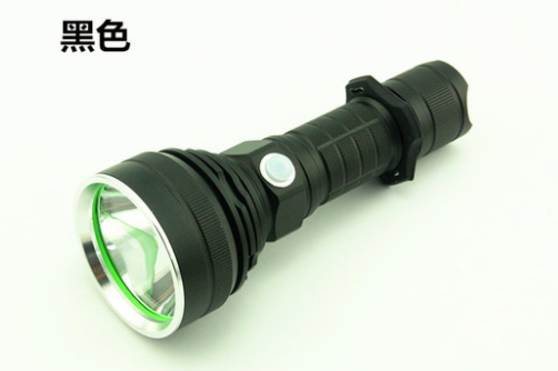 SST40灯珠远射 中尾部双开关26650大手电筒 大功率USB充电强光led
