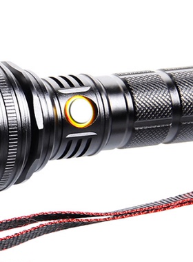 LED 26800 SST40强光电量显示 USB充电高亮户外远射LED强光手电筒