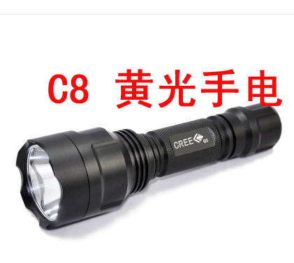 迷你led18650骑行探洞强光手电筒