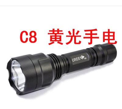 迷你led18650骑行探洞强光手电筒