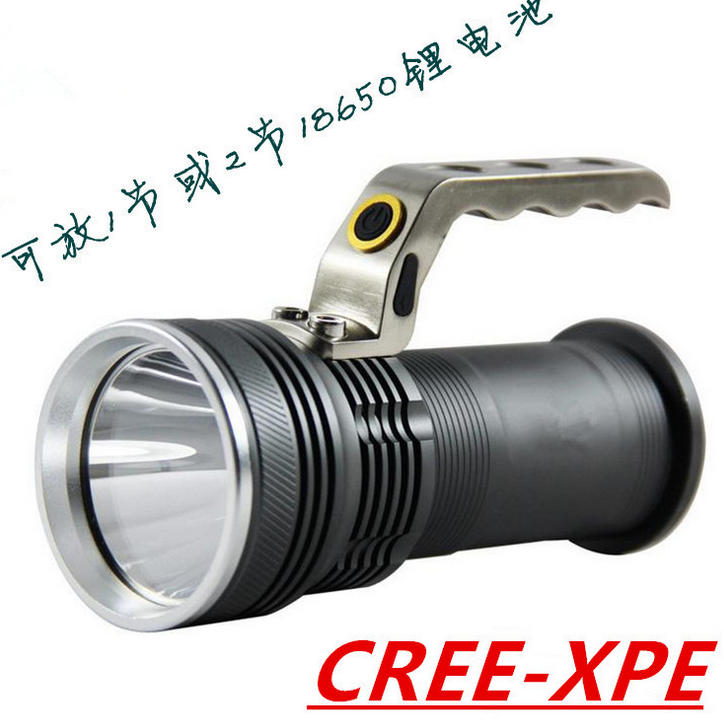 探照灯LED防水强光手电筒