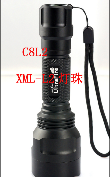 cree18650进口灯泡强光手电筒