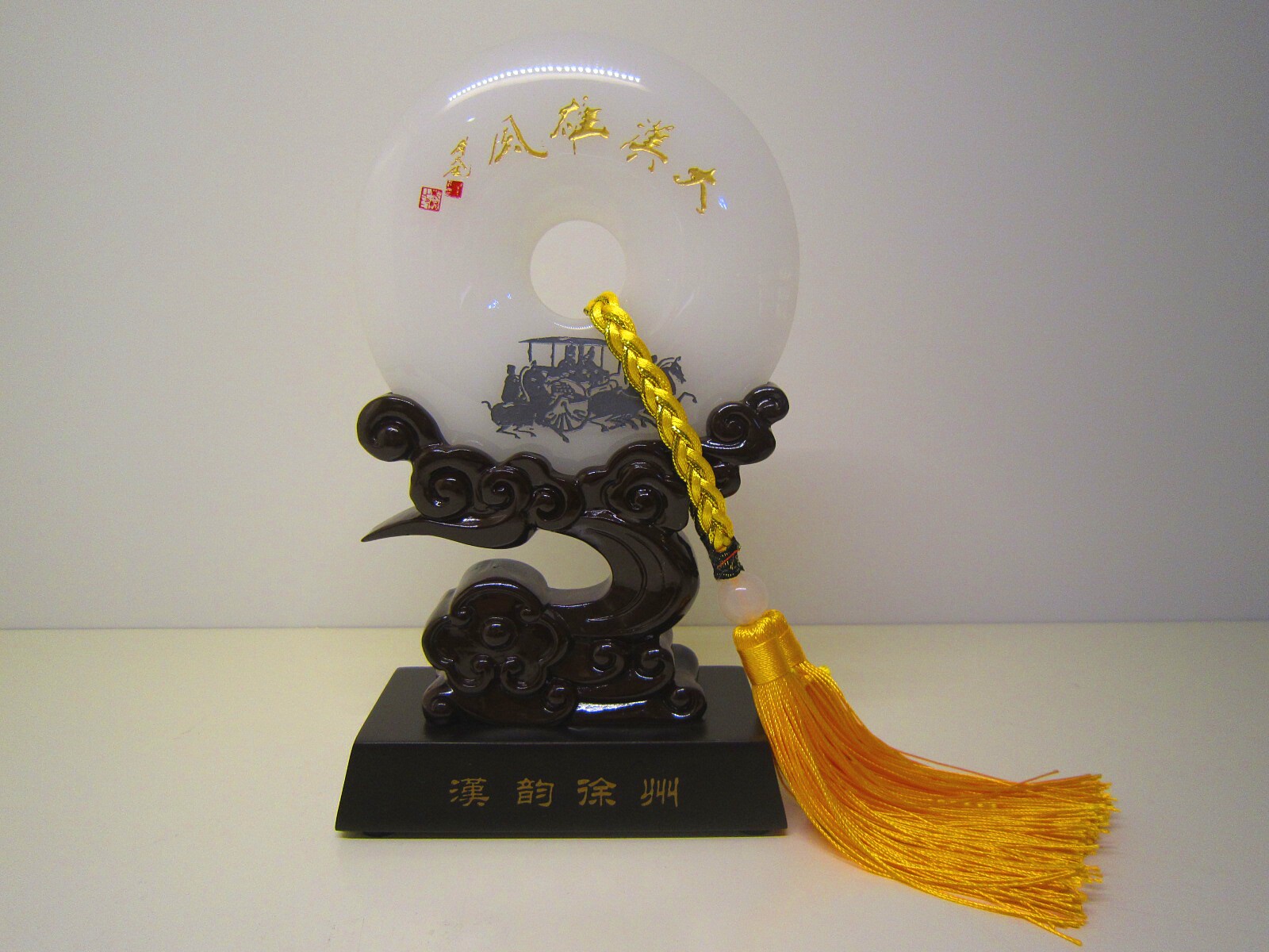 书房商务新中式风平安扣特色礼品