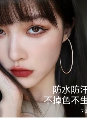 经典百搭大圈圈耳环无耳洞耳夹