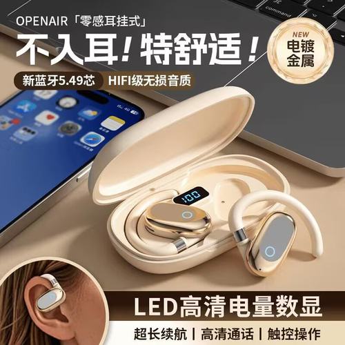 政府补贴曼哈顿德国进口柏林之声音质R106挂耳式高音质长续航无线