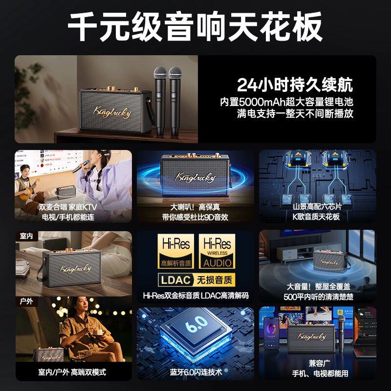 十大名牌曼哈顿柏林之声德国进口音质2026s16蓝牙音箱家庭ktv户外