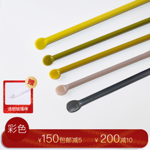 国产高硼硅玻璃棒琉璃灯硬料可烧制灯工DIY彩色棒材料莱克斯瓷色
