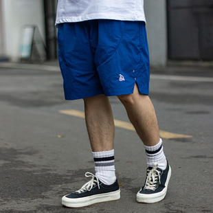 短裤 半裤 男夏季 宽松直筒中裤 机能五分裤 日系山系户外速干休闲工装