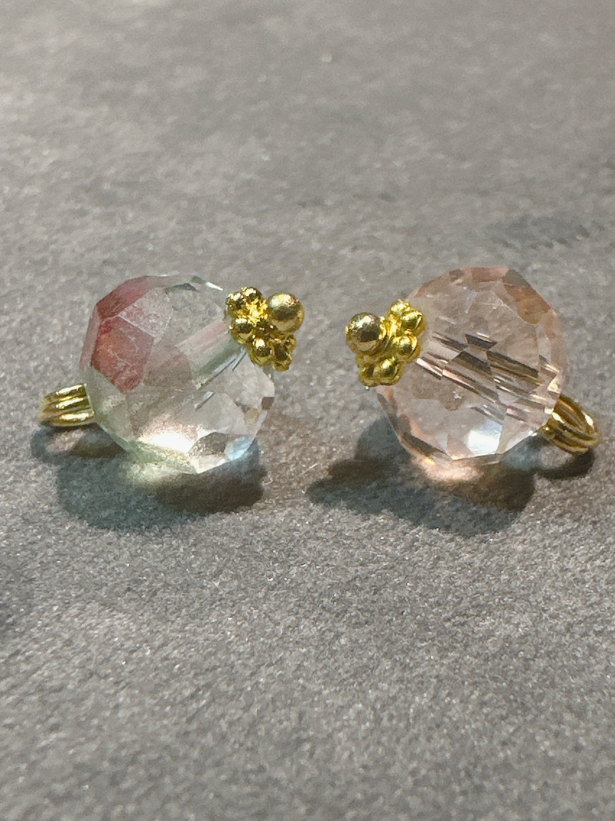 XITI 10mm新中式国风淡粉色水晶切面扣旗袍服装辅料香云纱纽扣,居家布艺,纽扣,淘宝优惠券,粉丝福利购,淘宝优惠卷