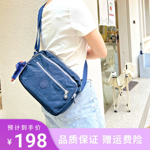 凯普林妈妈斜挎包轻便单肩包多层口袋户外旅行小包猴子防水帆布包