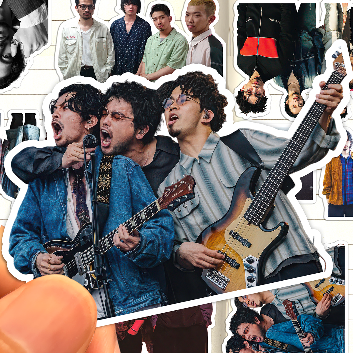 King Gnu贴纸高清防水日本摇滚乐队王牛井口理收藏装饰手账粘贴画,文具电教/文化用品/商务用品,贴纸/立体贴纸,淘宝优惠券,粉丝福利购,淘宝优惠卷