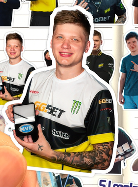 S1mple贴纸高清防水csgo职业MVP选手收藏装饰画粘贴手机平板笔记