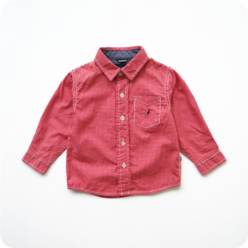 Chemise garcon à manche longue - Ref 2074795 Image 1