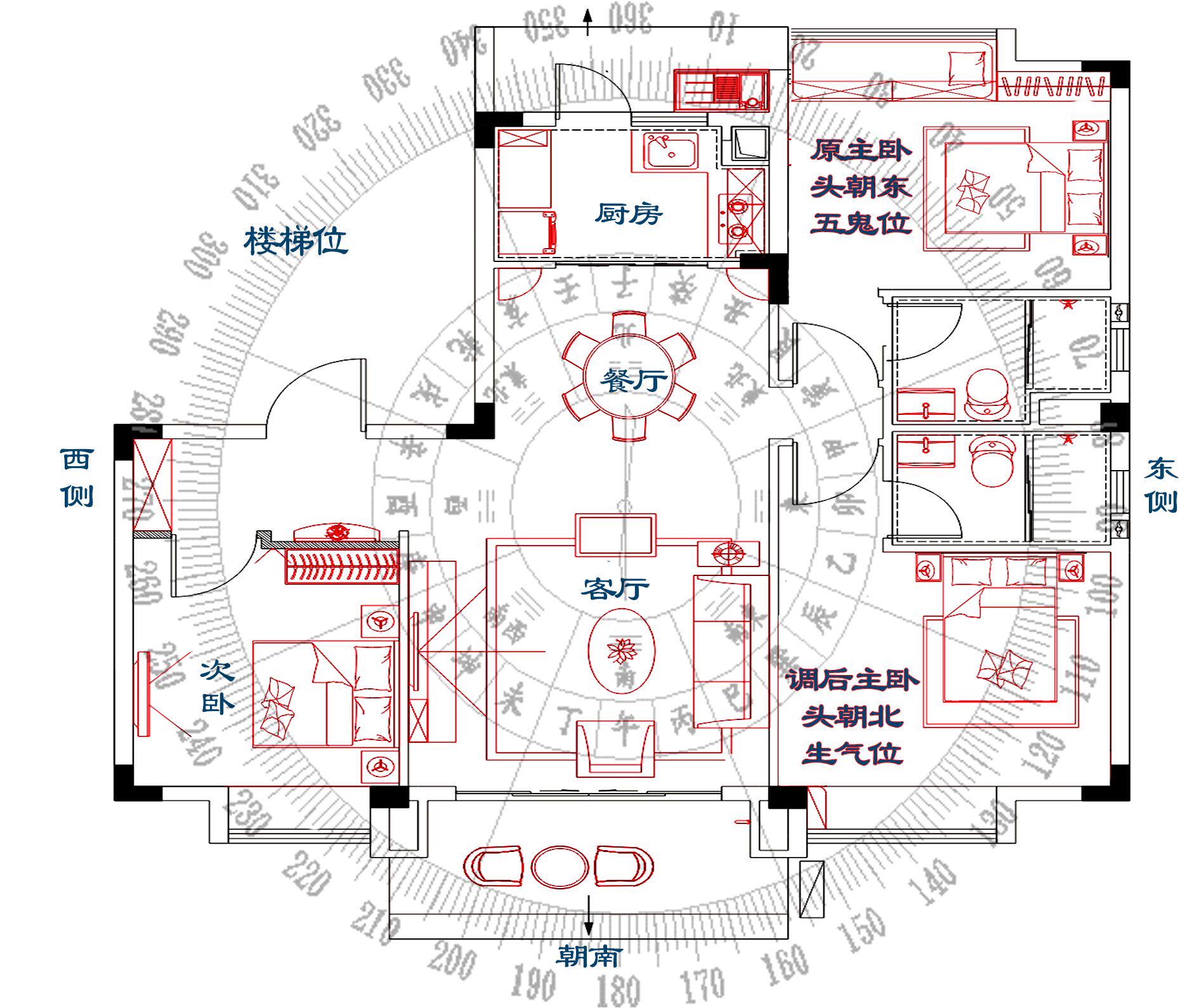 鲁班丁兰尺上门量房户型测量绘制原始数据结构、家庭、餐饮办公。