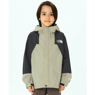FACE 日本代购 NORTH THE 北脸WUROS防雨拼色连帽冲锋衣新色 童装