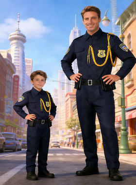 疯狂动物城2尼克狐cos警官服套装