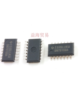 SN75189A 芯片 全新原装进口 线路接收器 SOP14 贴片SN75189ANSR