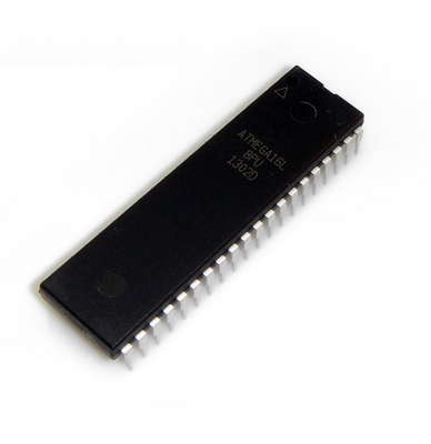ATMEGA16L-8PU 直插 芯片AVR/8位微控制器 16K闪存 DIP-40