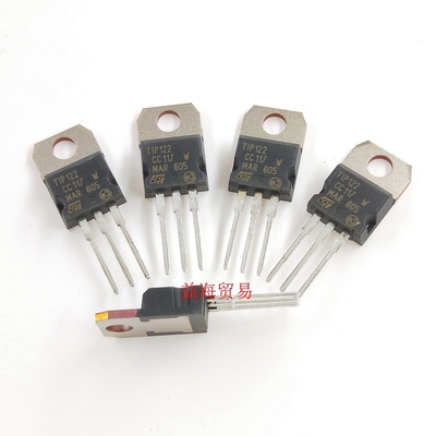 全新进口原装 TIP122 三极管 5A/100V NPN达林顿晶体管 MAR摩洛哥