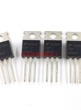 FQP45N03 45N03场效应MOS管45A30V TO-220直插 全新进口原装