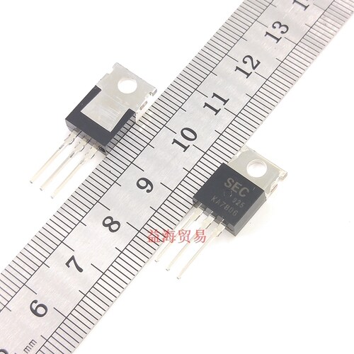 KA7806TU 三极管 三端稳压管 6V 大芯片TO220  KA7806 拍1发10个