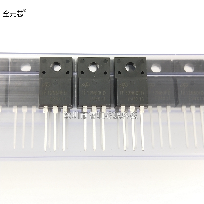 TF12N60FD三极管 TF12N60场效应管 N沟直插 MOS管 TO-220F塑封