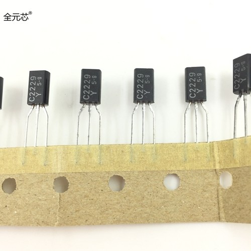 2SC2229-Y 小功率音频管200V0.05A C2229-Y TO92L 直插三极管