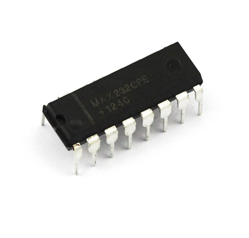 10个 直插 MAX232CPE/MAX232EPE RS-232接口IC DIP-16