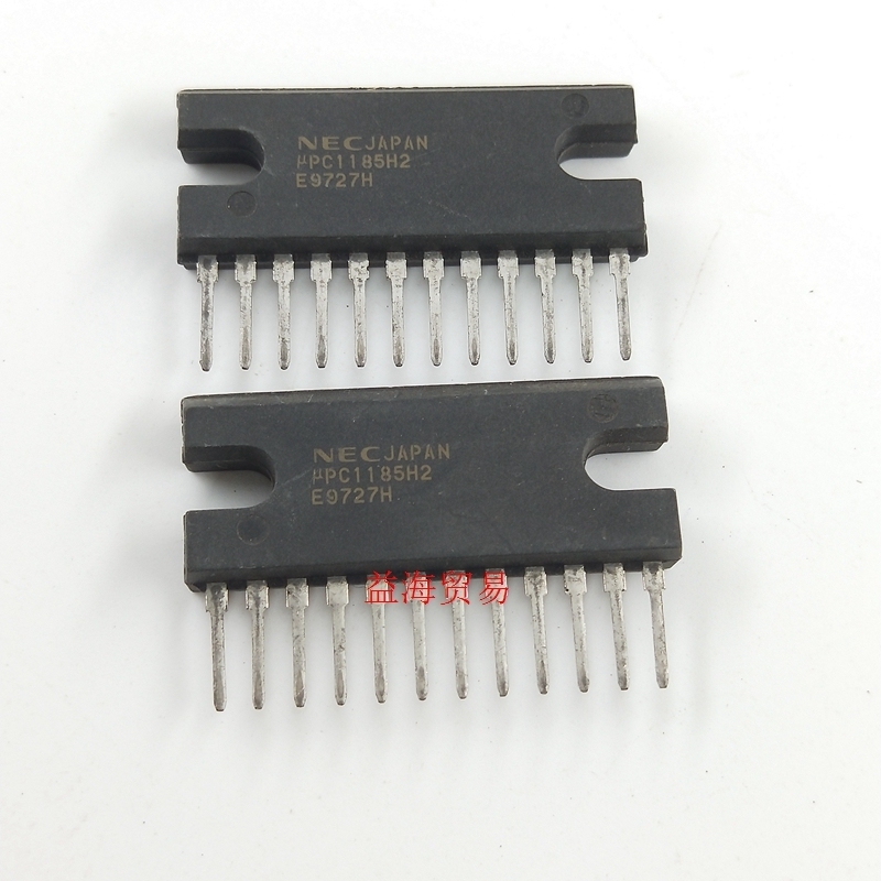 UPC1185H2 芯片 IC集成电路 常用 ZIP12封装 全新原装 直插十二脚