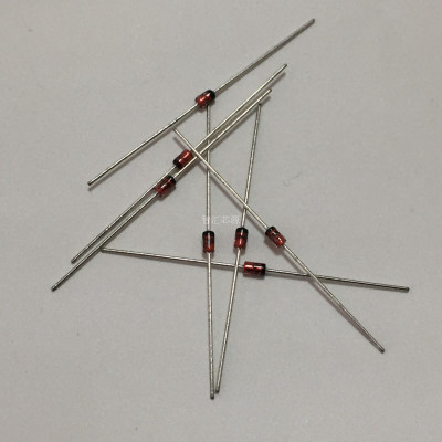1N4727A 1W直插玻璃封装稳压二极管 DO-41 1N4727 3V 10只8元