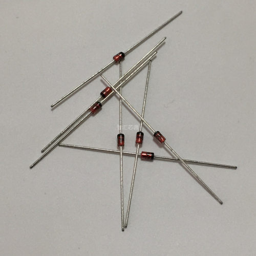 1N4727A 1W直插玻璃封装稳压二极管 DO-41 1N4727 3V 10只8元