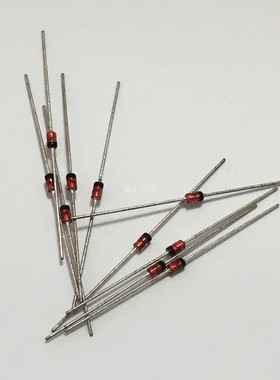 直插二极管  1W  1N4733 IN4733A 稳压管5.1V 玻璃 发50个