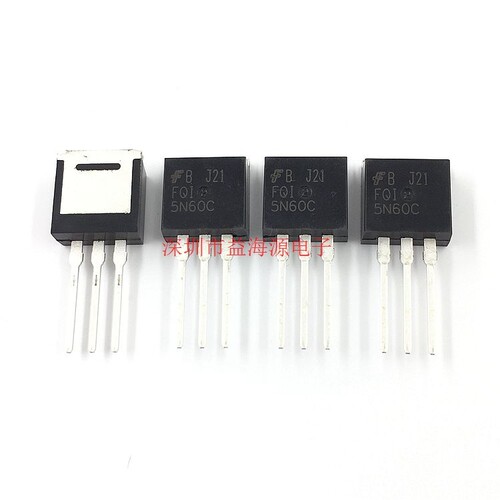 全新原装进口 FQI5N60C 5N60C场效应管 4.5A/600V TO-262 直插