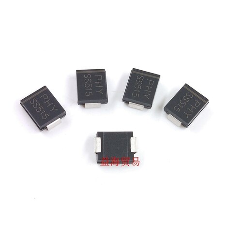 SS515 肖特基 PHYSS515 贴片二极管MB DO-214AB SMC 5A150 SS5150