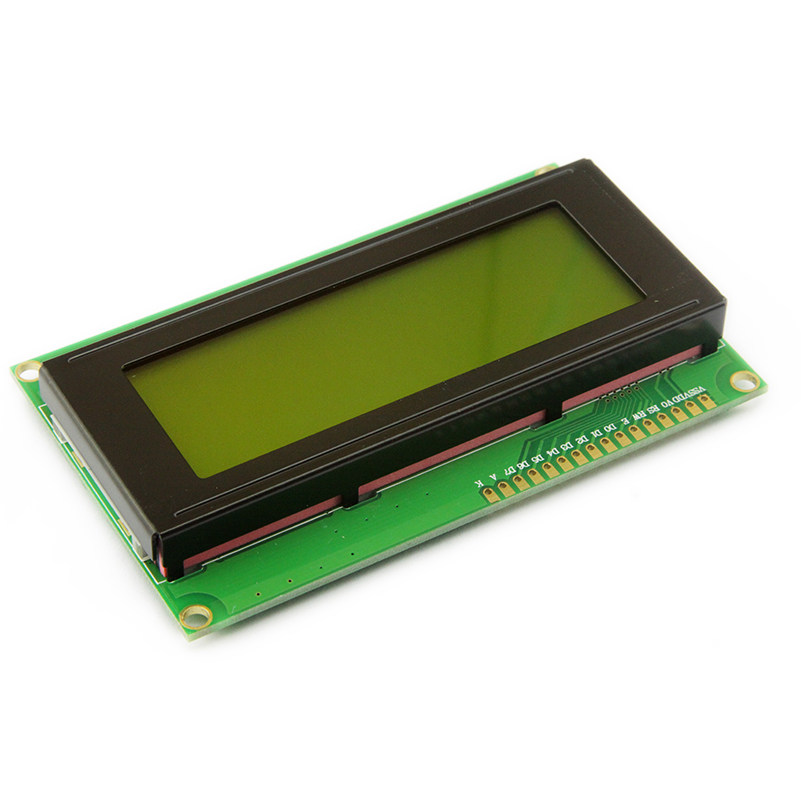 全元芯 2004A液晶屏J204A字符显示模块20*4 5VLCD/LCM（黄绿）