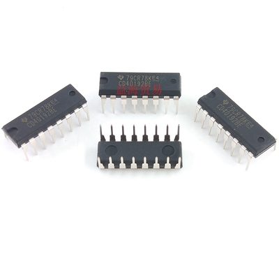 CD40192BE 直插 CD40192 全新原装进口  DIP-16 计数器/除法器
