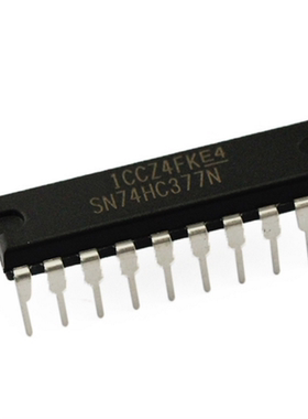 直插 74HC377 八D型触发器 DIP-20 芯片 SN74HC377N 全新原装