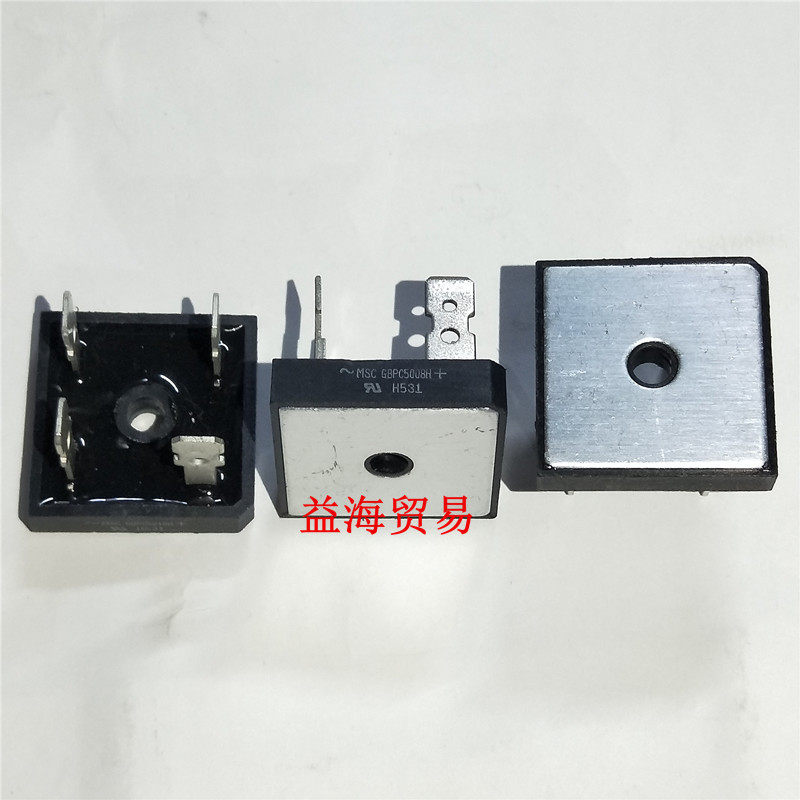 全新原装 GBPC5008H GBPC5010H整流桥模块 桥堆 直插四脚 DIP-4