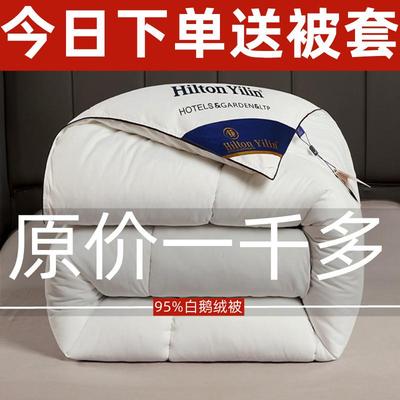 五星级酒店羽绒被冬被加厚春秋被