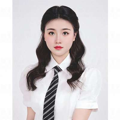 女士韩式证件照标准像美妆寸照签证回执单背胶纸防水防刮防撕