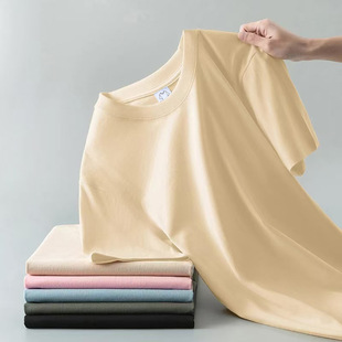 重磅短袖 短袖 t恤男2026新款 青少年男士 T恤 棉黑白衣服男款 春秋季