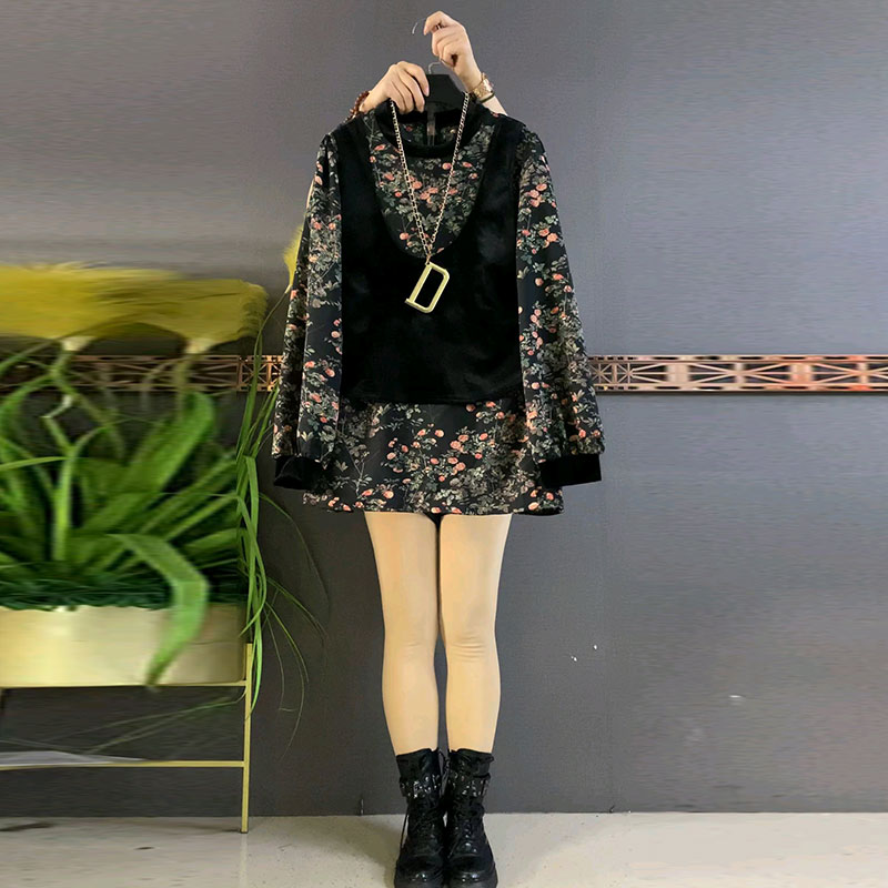 新款显瘦衬衫丝绒上衣小衫