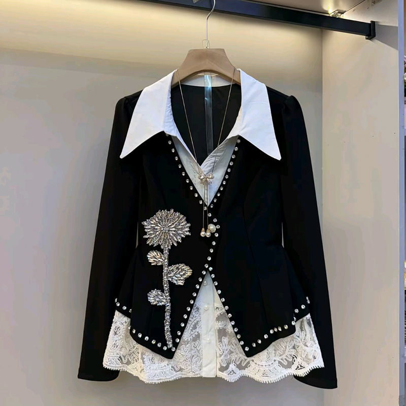 2025秋季新款大码修身显瘦衬衫