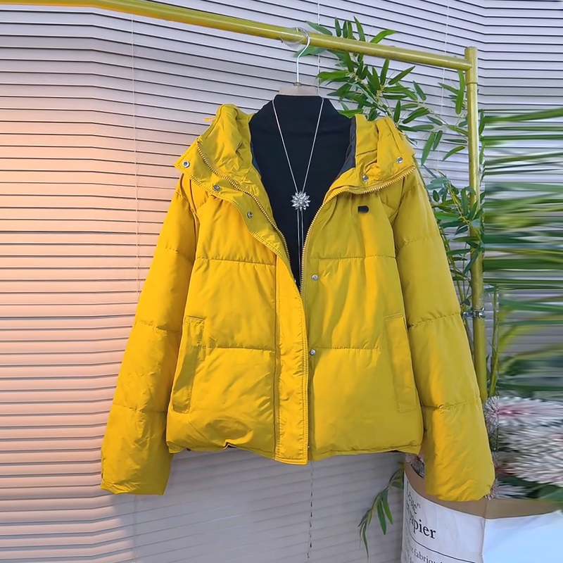 冬季新款韩版胖mm减龄加厚面包服